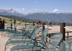 dog hiking trail in vail, colorado